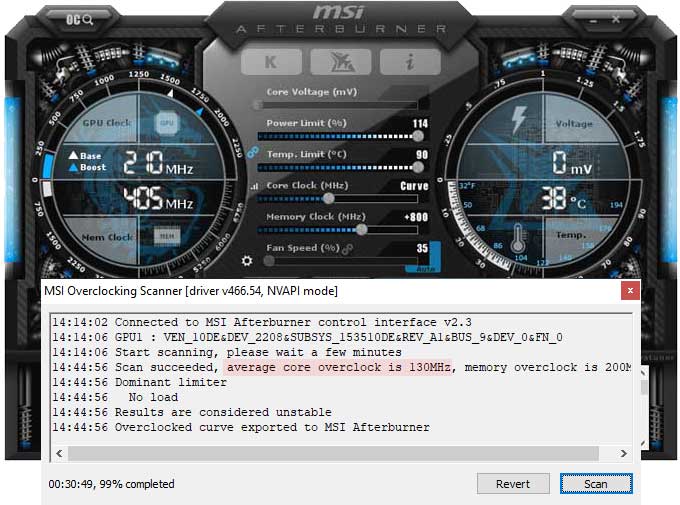 NVIDIA RTX 3080 Ti Founders Edition P etaktov n a Undervolting